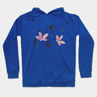 Summer swallows Hoodie